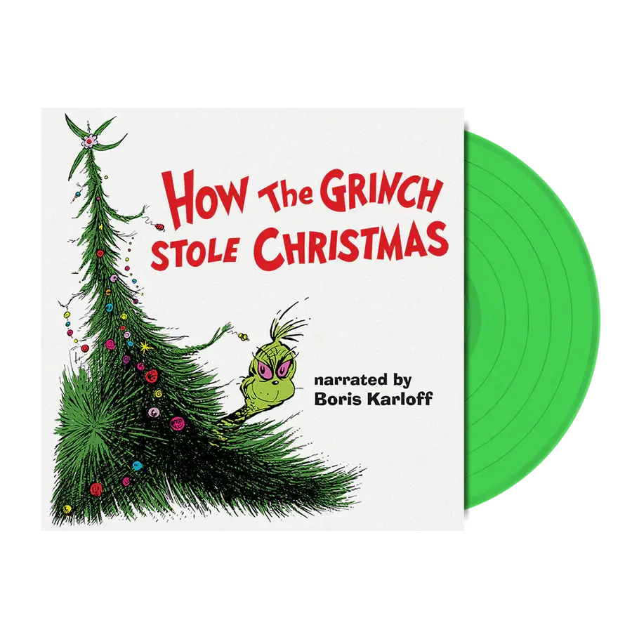 HOW THE GRINCH STOLE CHRISTMAS ORIGINAL SOUNDTRACK LP (Green Vinyl)