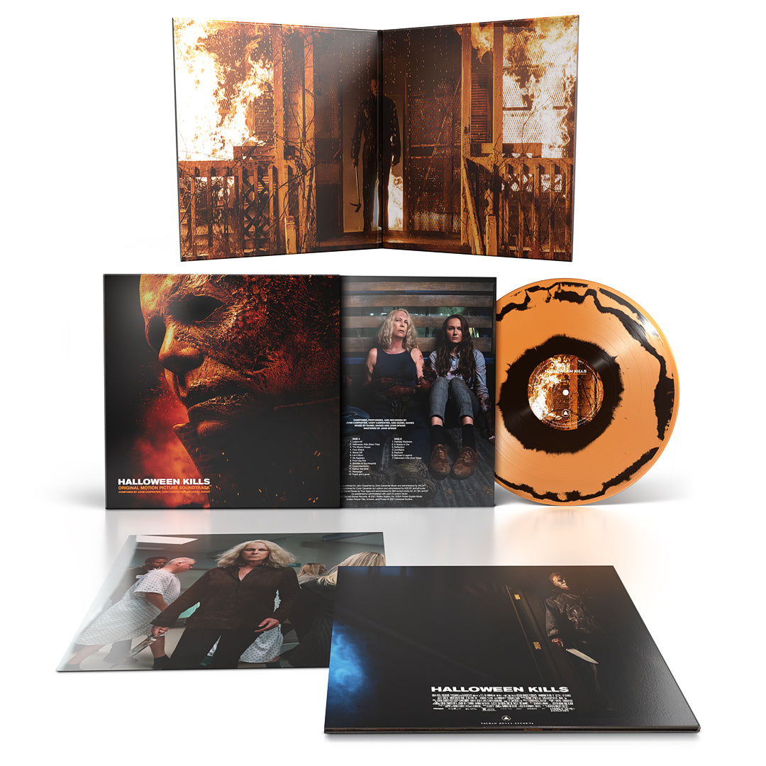 HALLOWEEN KILLS SOUNDTRACK LP (Limited Edition - Only 500 Made, Orange & Black Swirl)