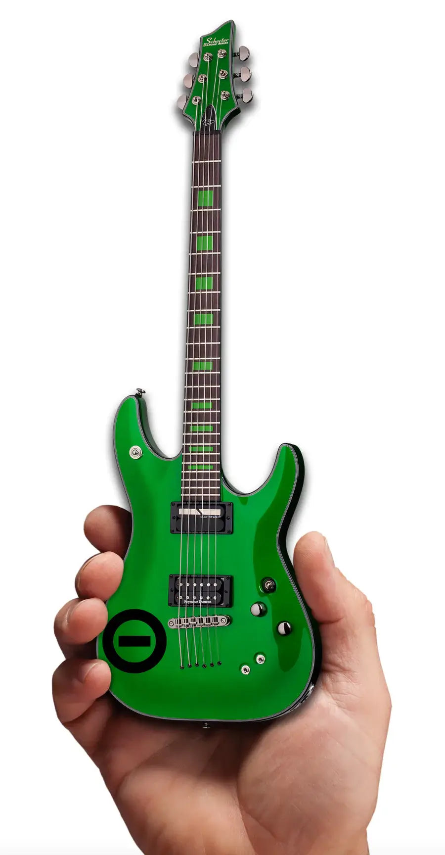 TYPE O NEGATIVE - KENNY HICKEY - "SCHECTER DIAMOND SERIES" MINI GUITAR – ONLY 300 MADE