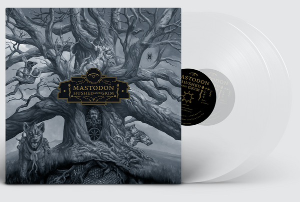 REVOLVER x MASTODON FALL 2021 ISSUE HAND-NUMBERED SLIPCASE W/ 'HUSHED AND GRIM' CLEAR 2xLP - ONLY 500 AVAILABLE