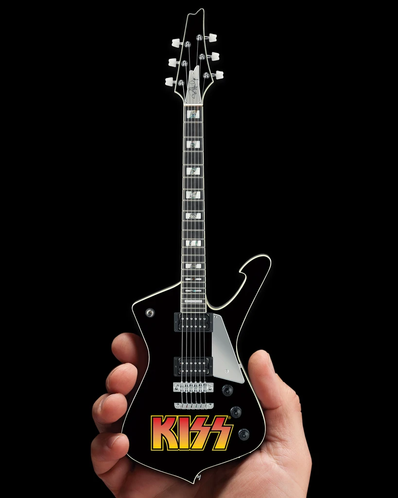 KISS - PAUL STANLEY - ICEMAN MINI GUITAR