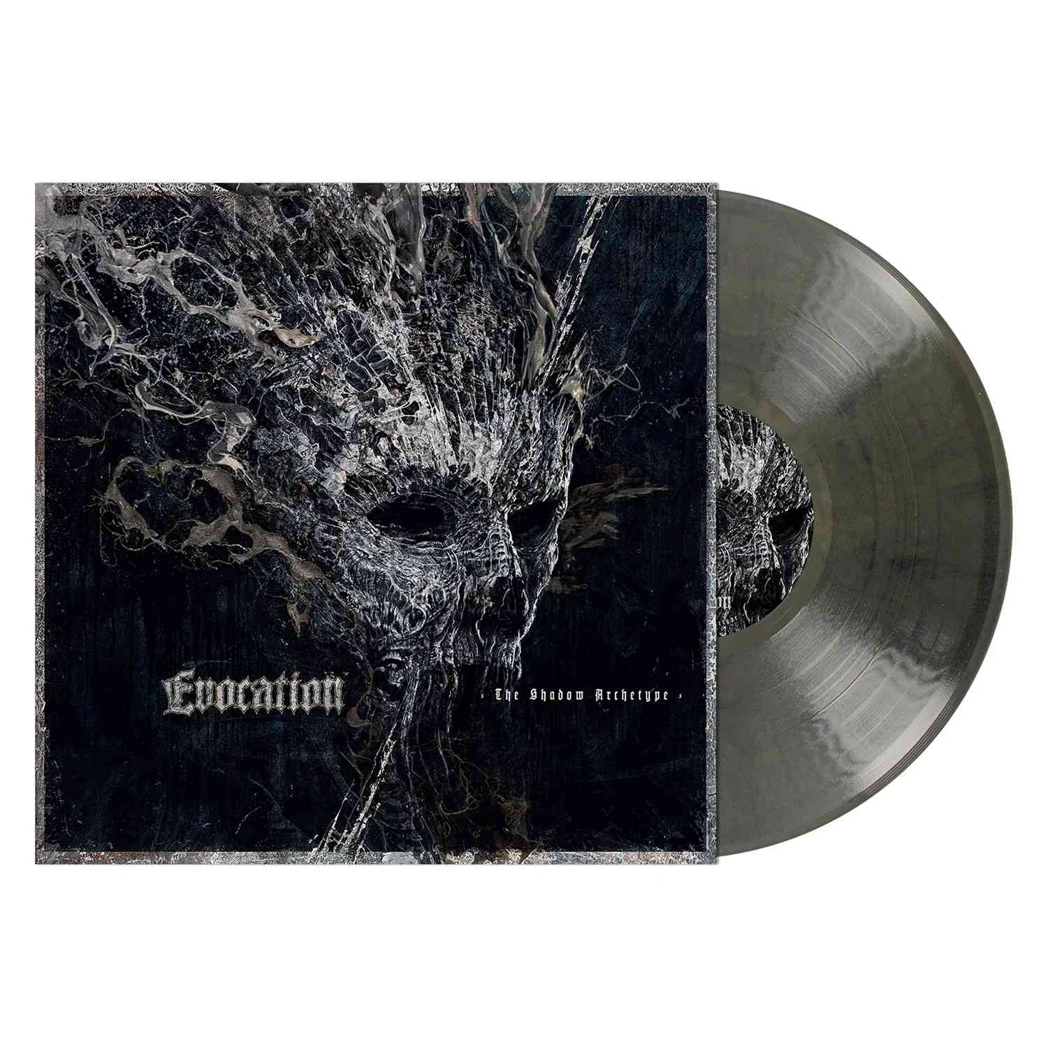 EVOCATION 'THE SHADOW ARCHETYPE' LP (Clear & Black Marble Vinyl)