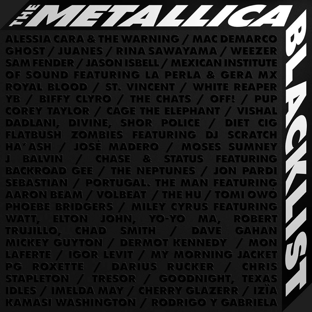METALLICA AND VARIOUS ARTISTS 'THE METALLICA BLACKLIST' 7LP (Limited Edition)