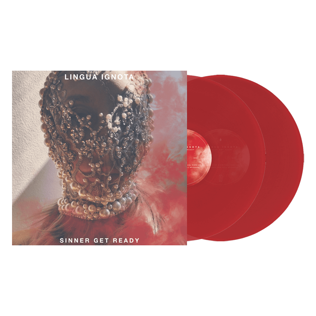 LINGUA IGNOTA 'SINNER GET READY' OPAQUE RED 2LP