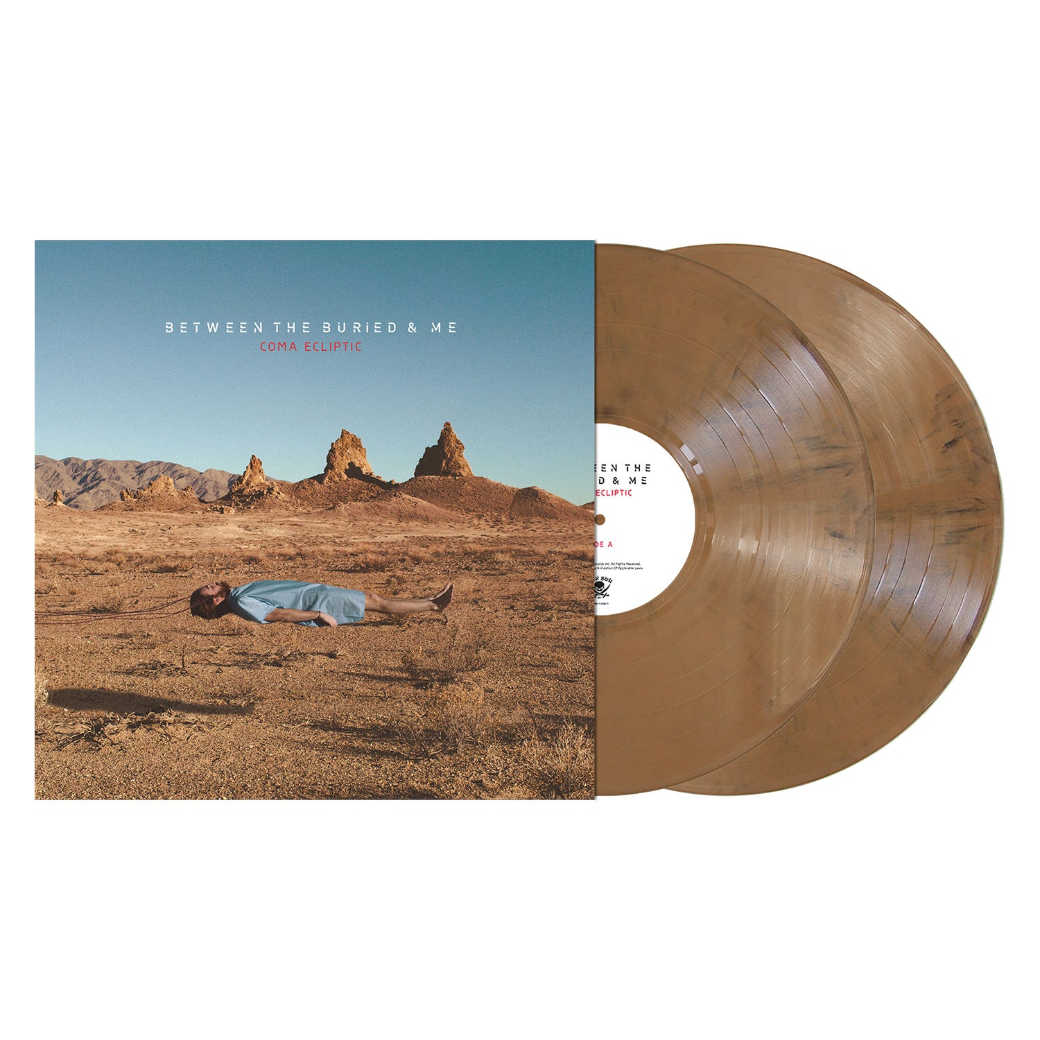 BETWEEN THE BURIED AND ME 'COMA ECLIPTIC' SAND MARBLE  2LP