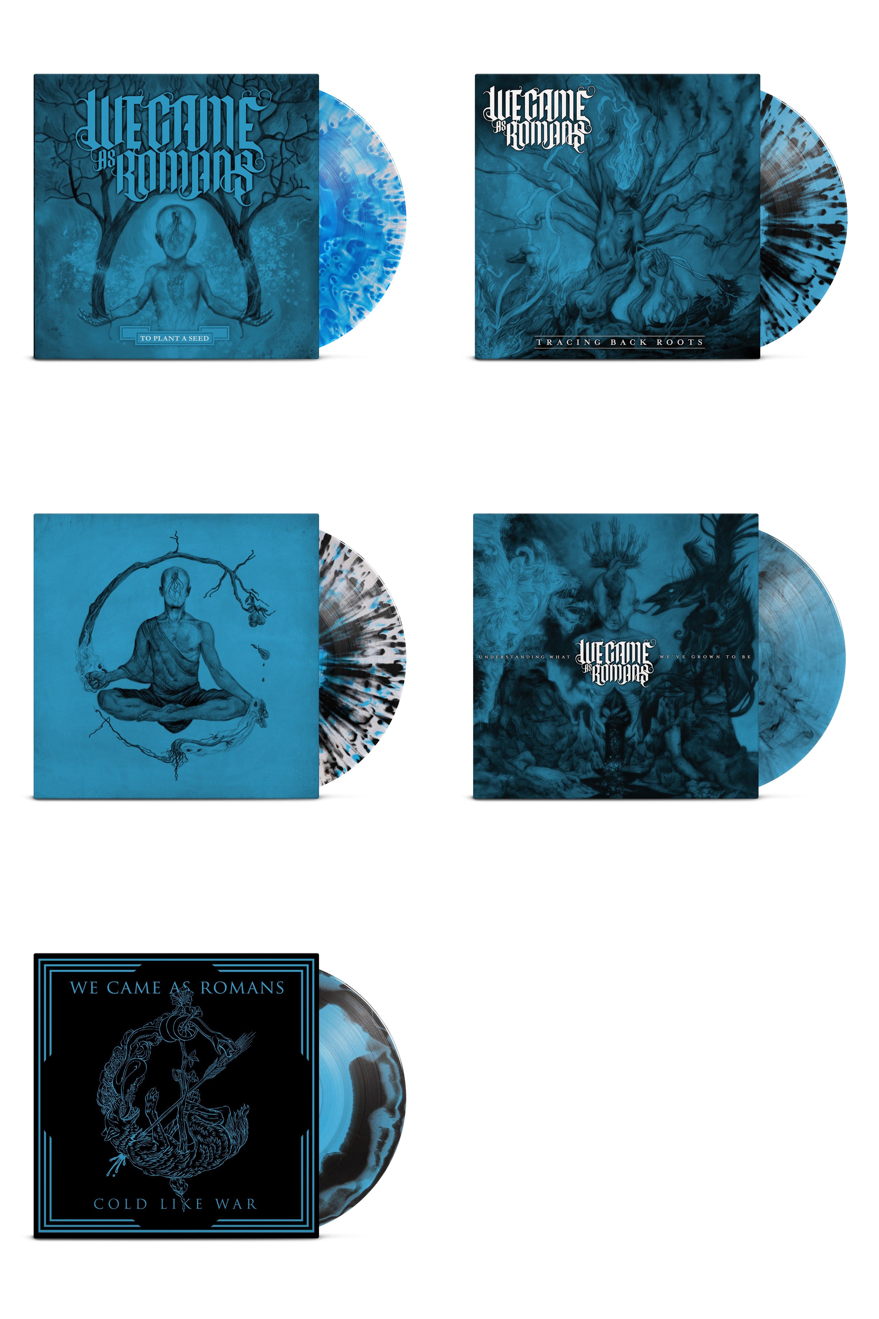 WE CAME AS ROMANS 'WCAR' 5LP BOX SET