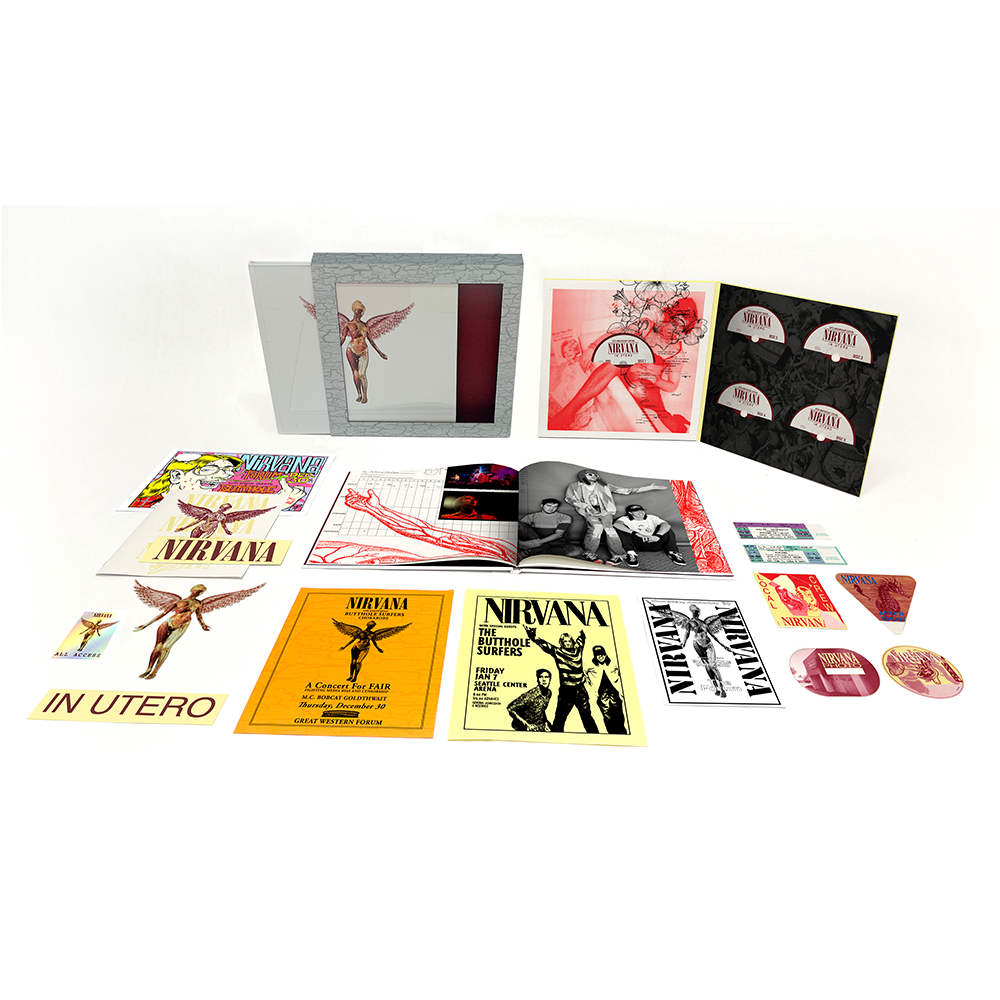 NIRVANA 'IN UTERO' 5CD BOX SET (30th Anniversary Super Deluxe Edition) NIRVANA 'IN UTERO' 5CD BOX SET (30th Anniversary Super Deluxe Edition)