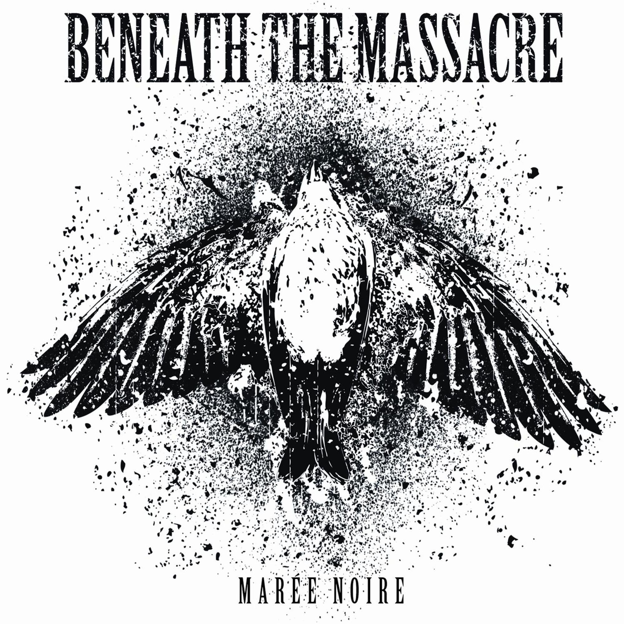 BENEATH THE MASSACRE 'MAREE NOIRE' EP (White with Black Swirl Vinyl)