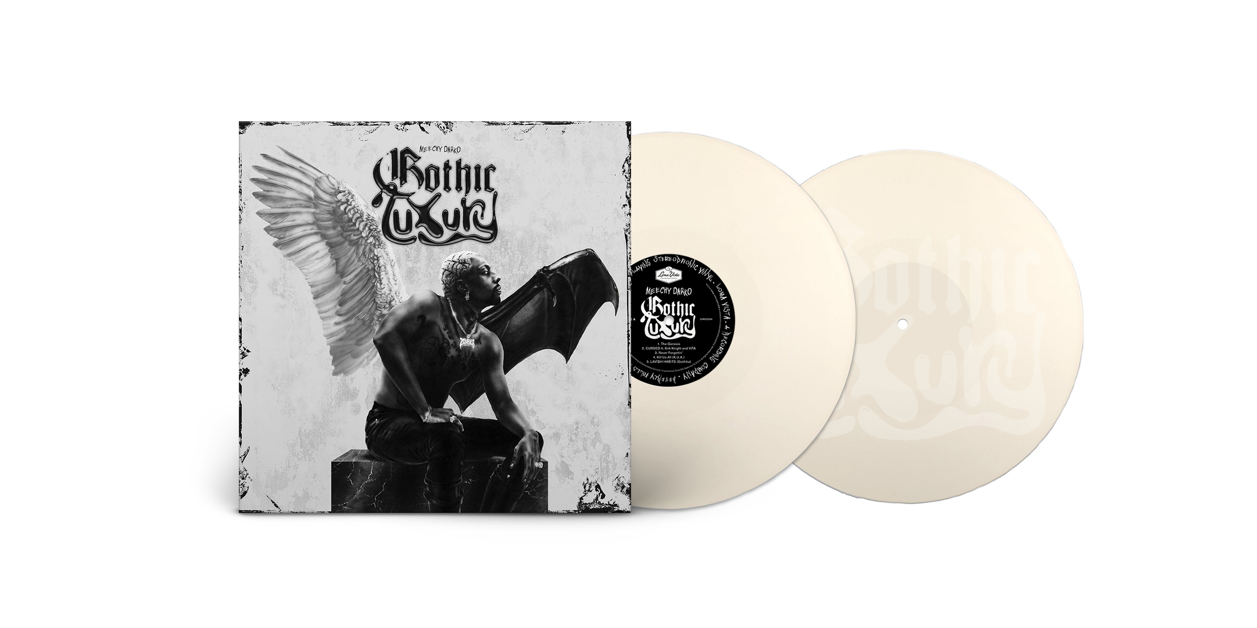 MEECHY DARKO ‘GOTHIC LUXURY’ 2LP (Limited Edition – Only 500 Made, Bone Vinyl)