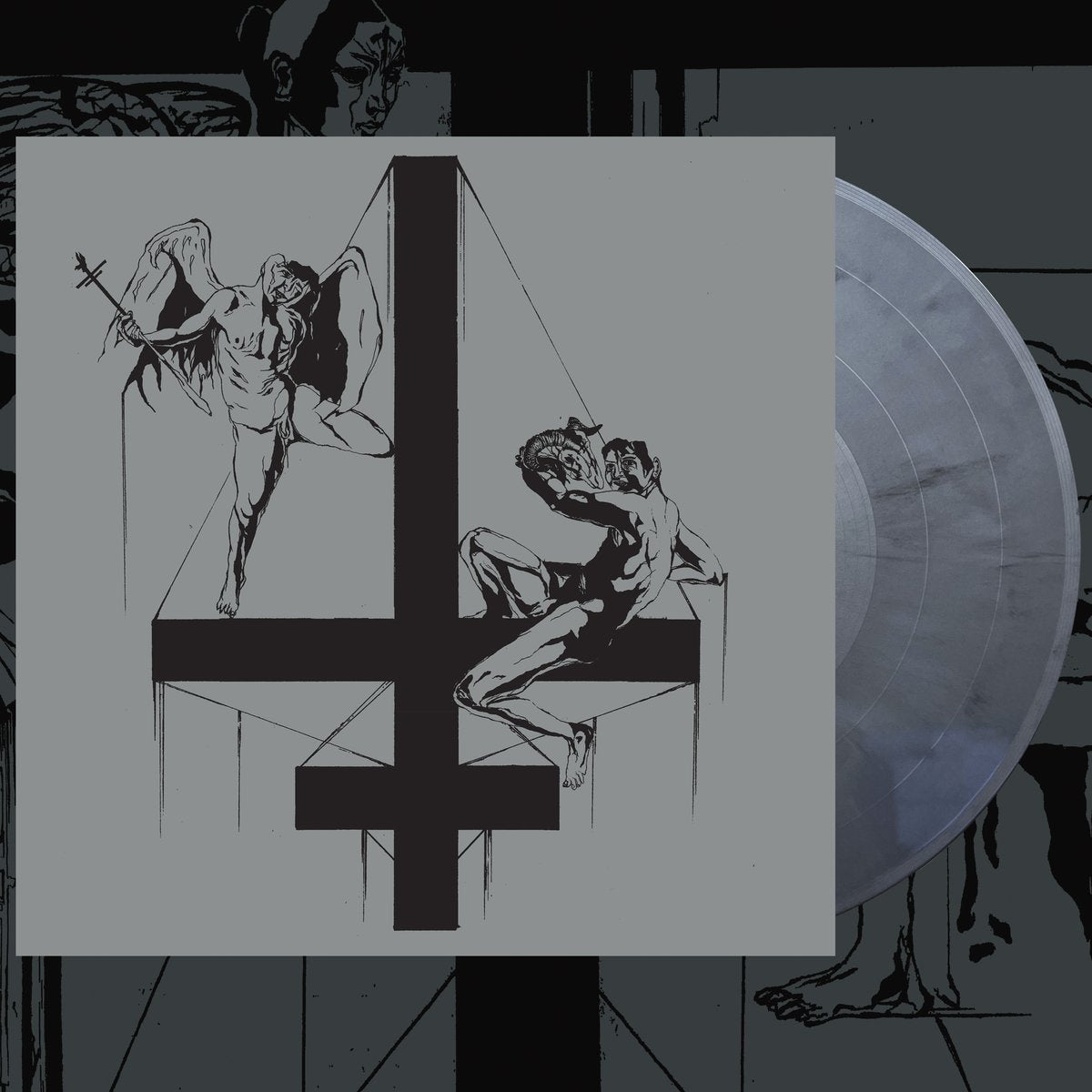 VASTUM 'PATRICIDAL LUST' SILVER BLACK LP