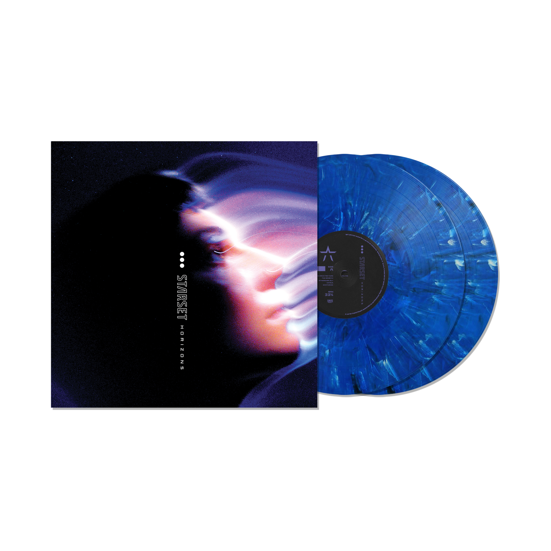 STARSET 'HORIZONS' BLUE MARBLE 2LP