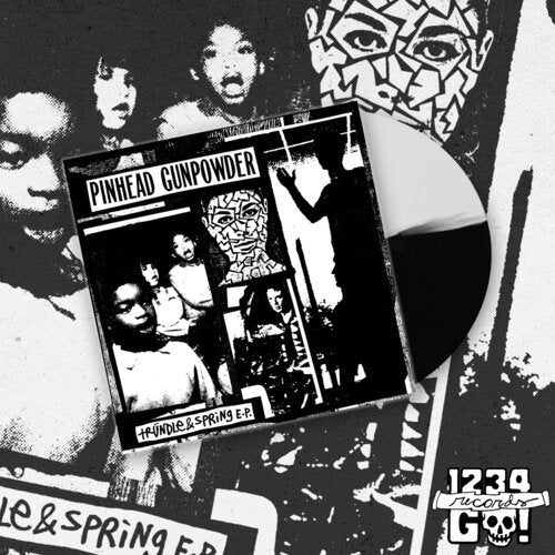 PINHEAD GUNPOWDER 'TRUNDLE & SPRING' BLACK & WHITE 7"