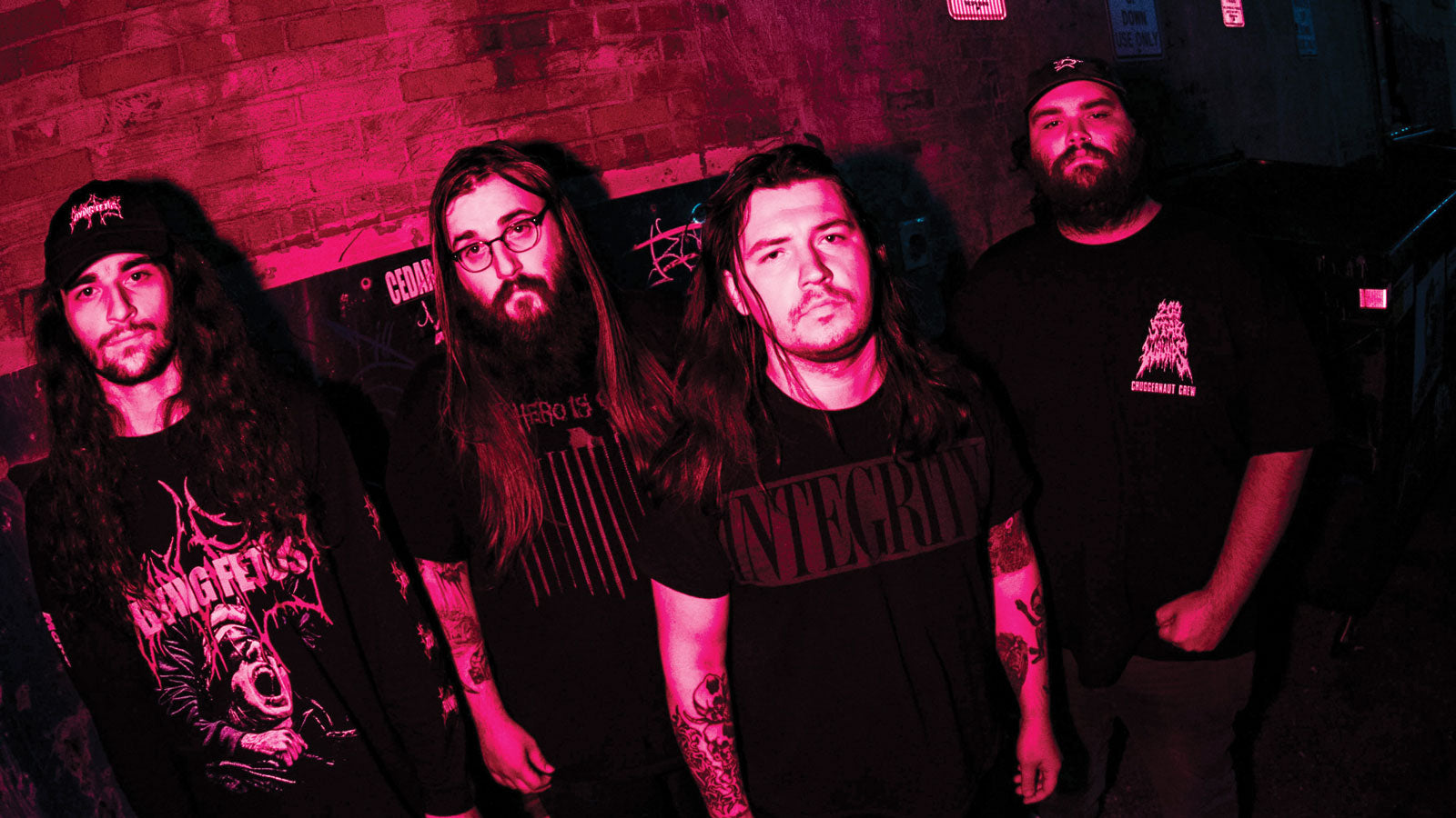 The gleefully gory vision of death-metal upstarts 200 STAB WOUNDS