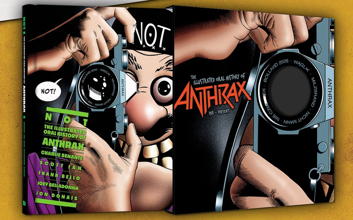 ANTHRAX tell their story in career-spanning graphic novel