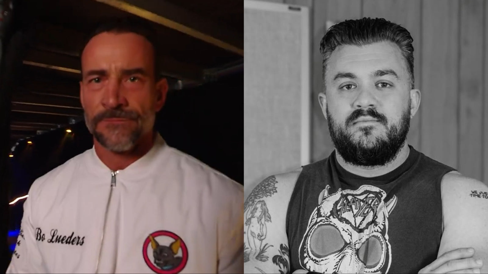 CM PUNK pays tribute to late HARM’S WAY guitarist BO LUEDERS at Wrestlemania