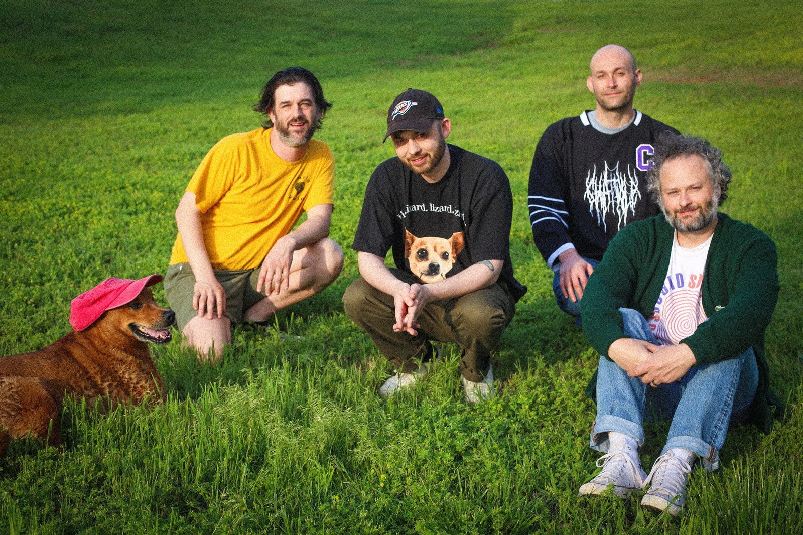 Hear CHAT PILE channel “fake LED ZEPPELIN song” on dark “Deep Blue”