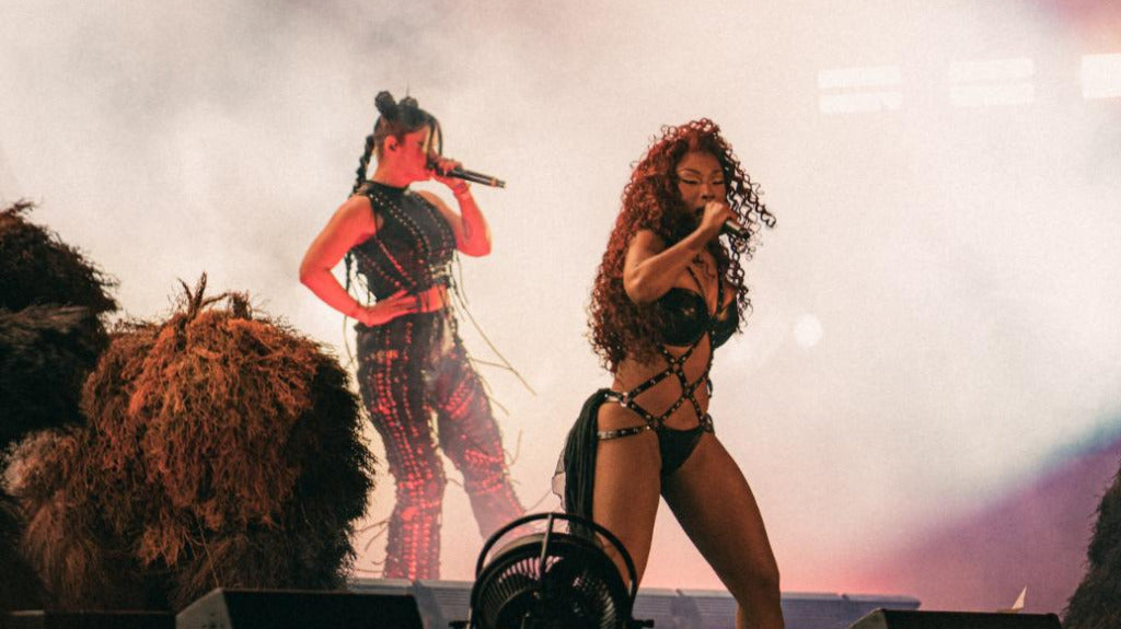 See SPIRITBOX’s COURTNEY LAPLANTE join MEGAN THEE STALLION onstage at Coachella