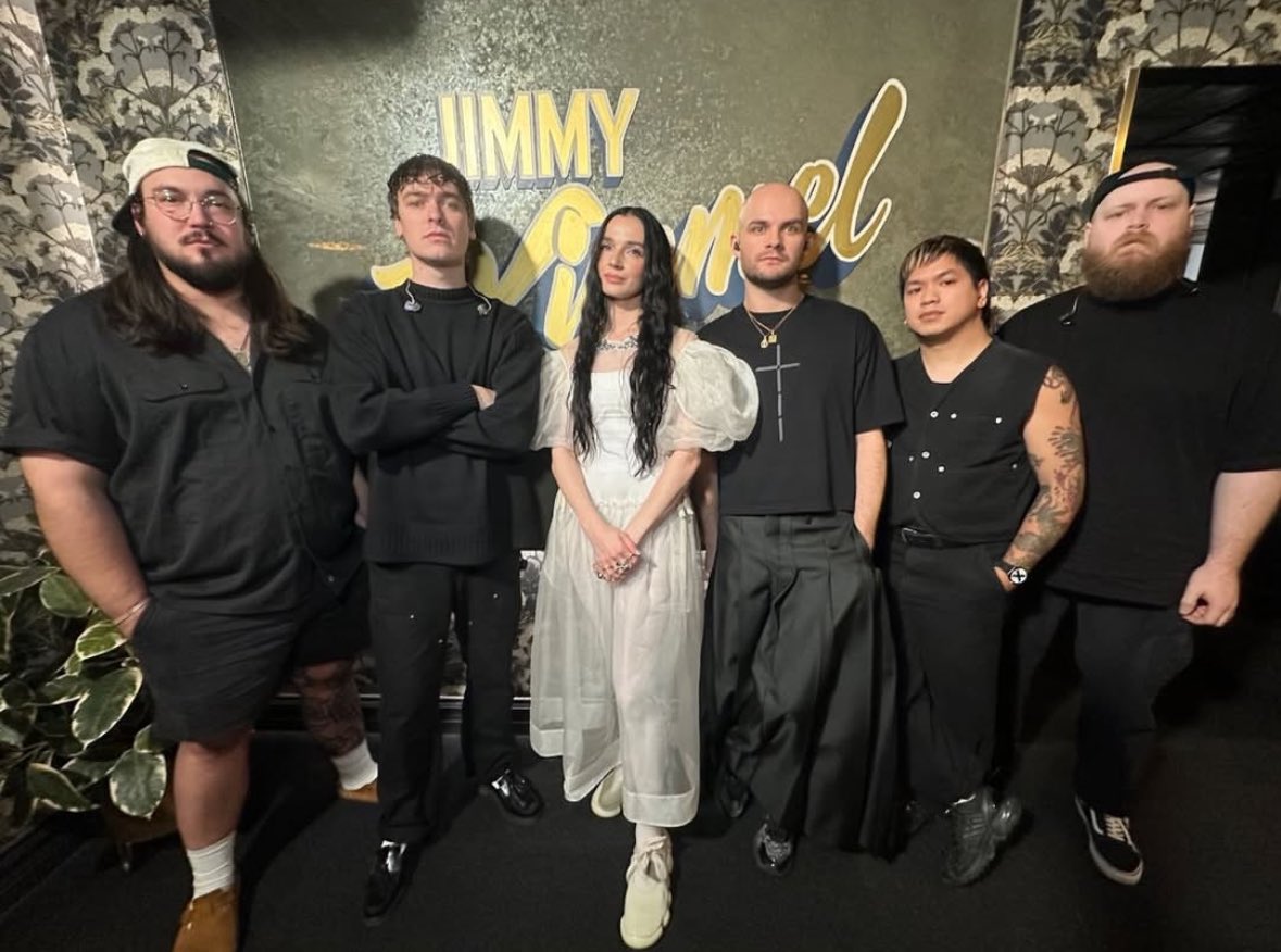 See KNOCKED LOOSE and POPPY play “Suffocate” on ‘Jimmy Kimmel’