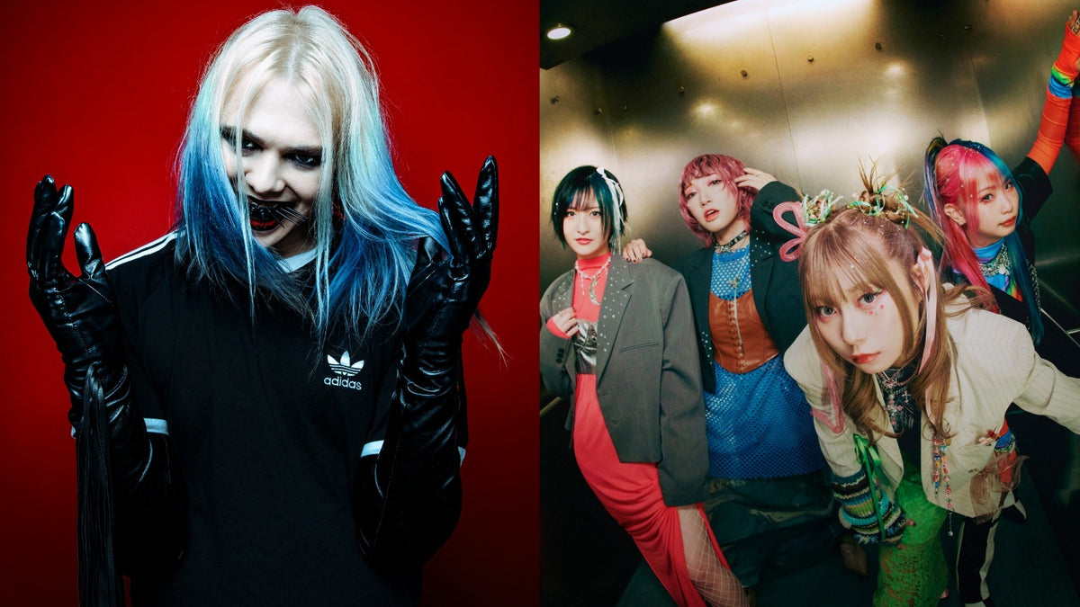 KIM DRACULA and HANABIE. team for co-headline tour