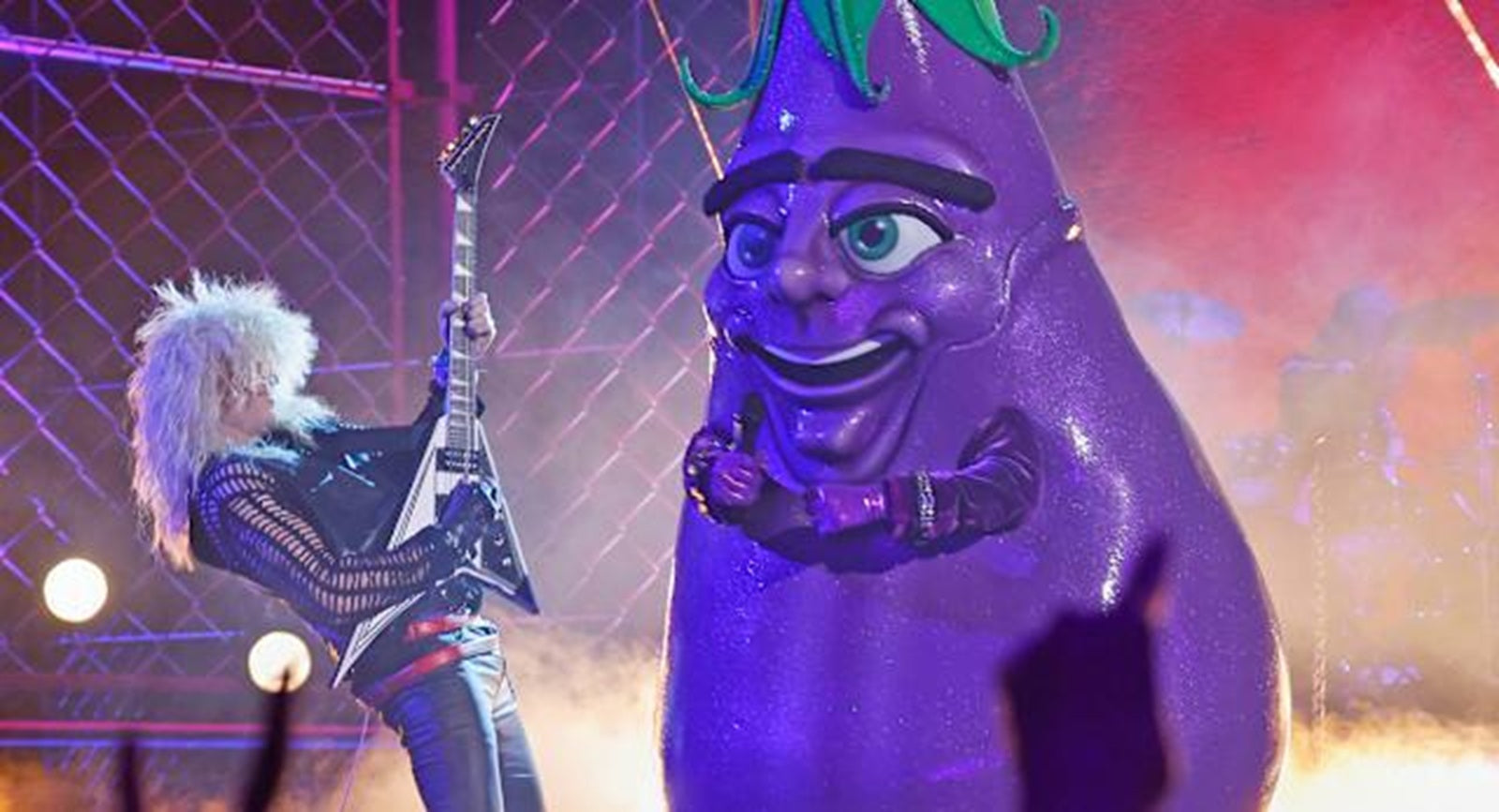 See an eggplant and a pangolin sing OZZY songs on ‘The Masked Singer’