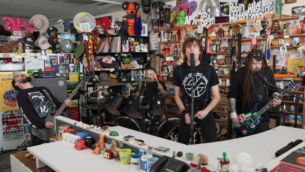 See NAPALM DEATH deliver explosive ‘Tiny Desk Concert’