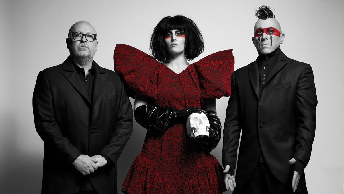 PUSCIFER star on cover of REVOLVER’s Winter Issue