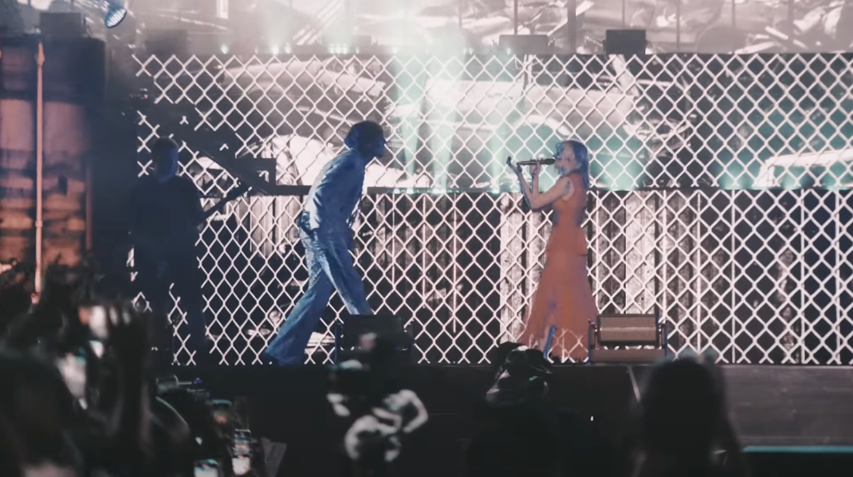 See pro video of BRING ME THE HORIZON playing “liMOusIne” with AURORA in Japan