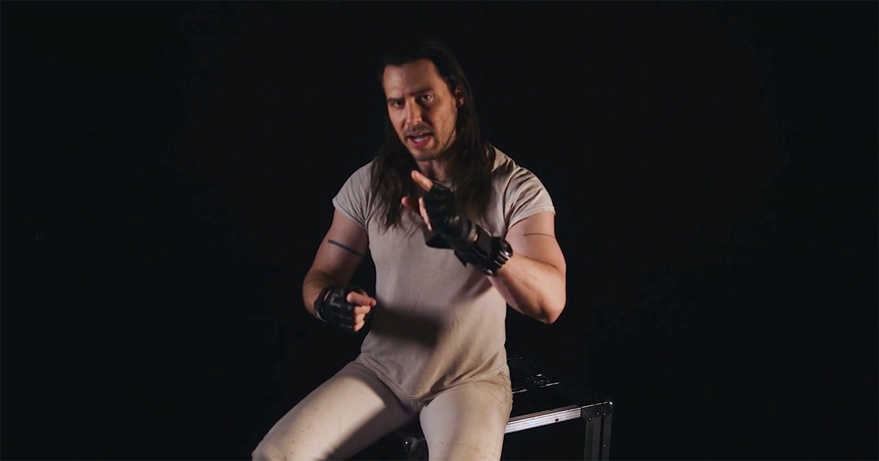 See Andrew W.K. Unleash Insane Napalm Death Air-Drumming Workout