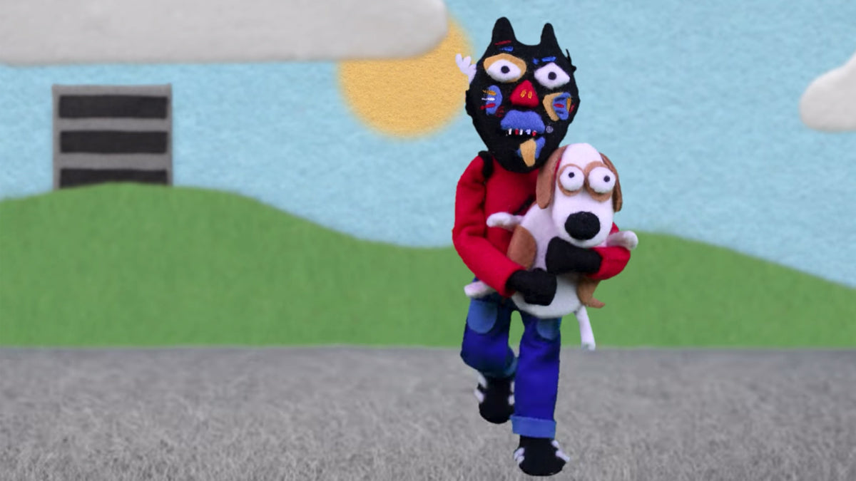 Godzilla Meets Pound Puppies: Watch Angel Du$t’s Crazy New Animated Video “Five”