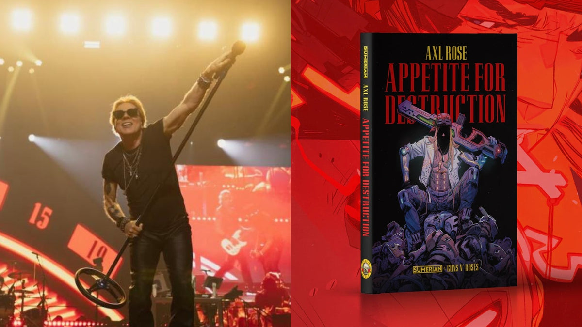 GUNS N’ ROSES’ AXL ROSE announces cyberpunk ‘Appetite for Destruction’ graphic novel series
