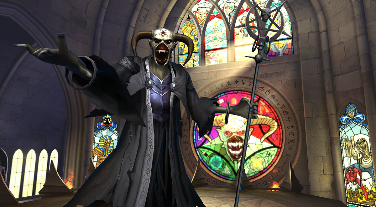 Iron Maiden Reveal New Cathedral Arena, “Beast Eddie” in ‘Legacy of the Beast’ Game