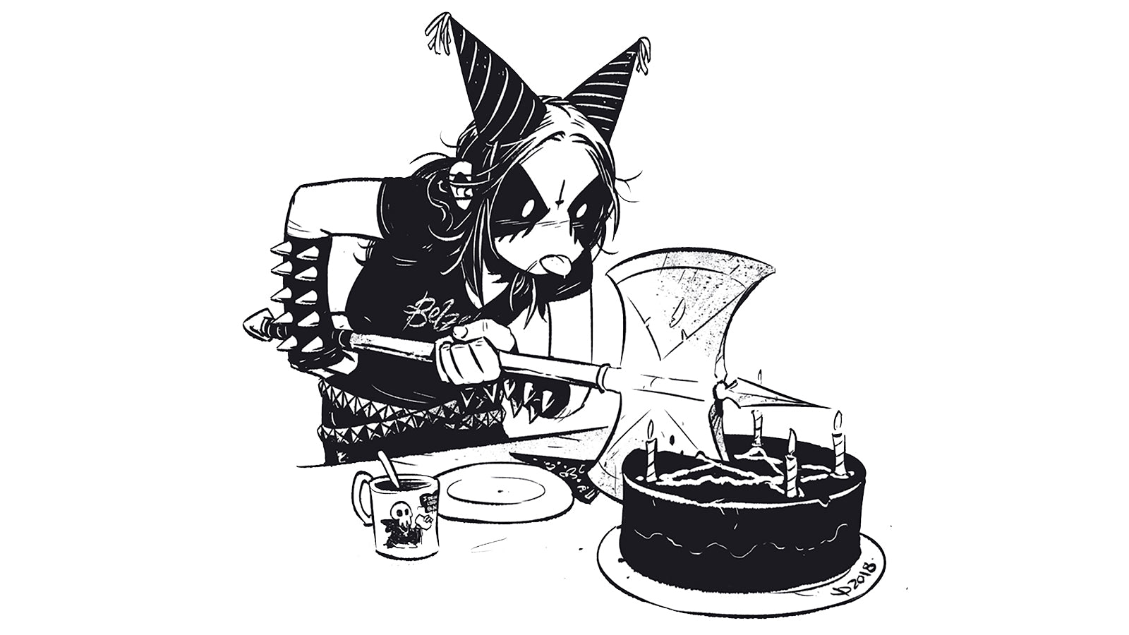 Inside Black-Metal Comic Strip ‘Belzebubs’: “Calvin & Hobbes Meets Call of Cthulhu”
