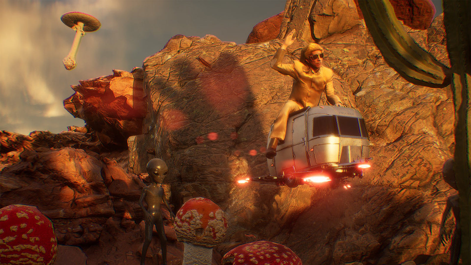 Cowboys, Aliens, Billy D: See Puscifer’s Trippy New “Bullet Train to Iowa” Video
