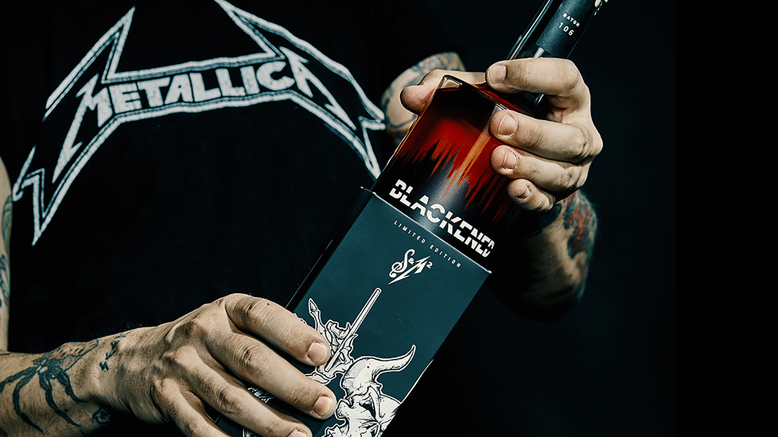 How Metallica’s ‘S&M2’ Infuses Blackened American Whiskey’s Batch 106 and Squindo Guitar