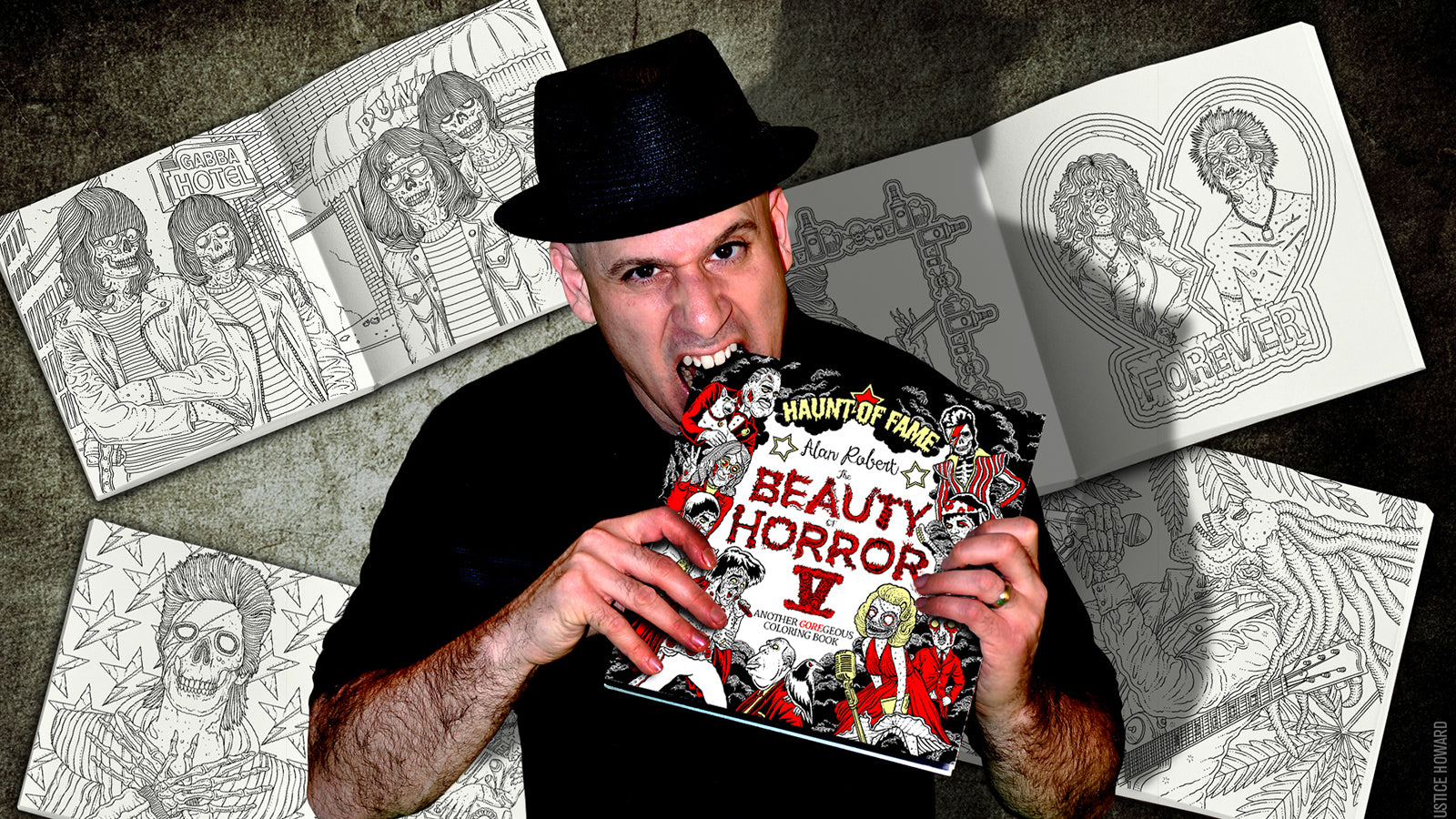 See Lemmy and Randy Rhoads’ Ghoulish Tributes in Life of Agony Bassist’s New Coloring Book