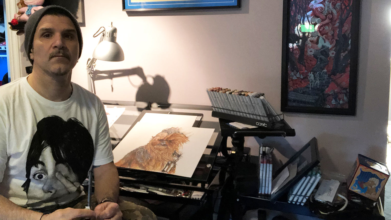 Monsters, Metal and Disney: Visual Art of Anthrax’s Charlie Benante