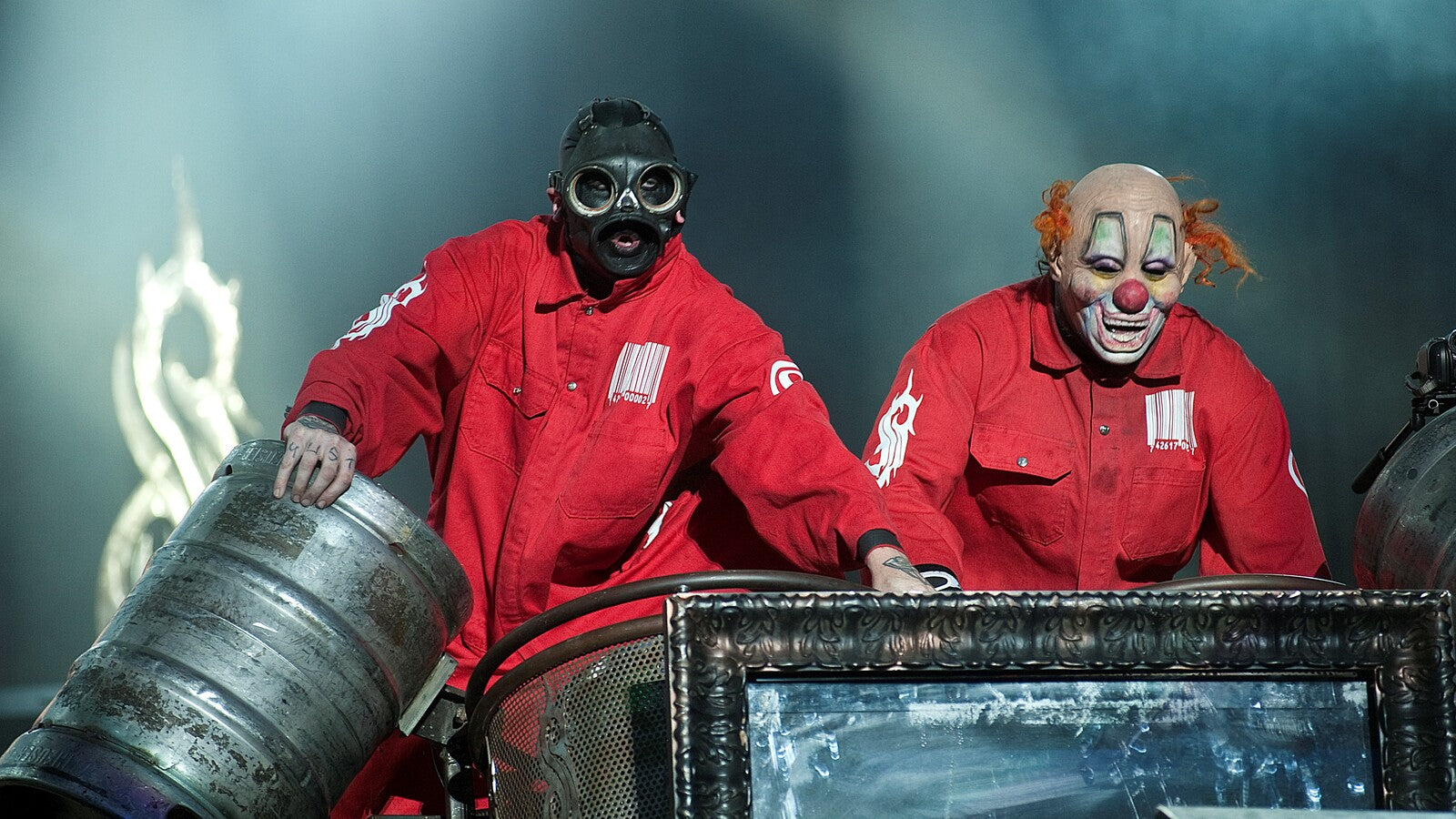 SID WILSON: I became a member of SLIPKNOT by headbutting CLOWN at a show