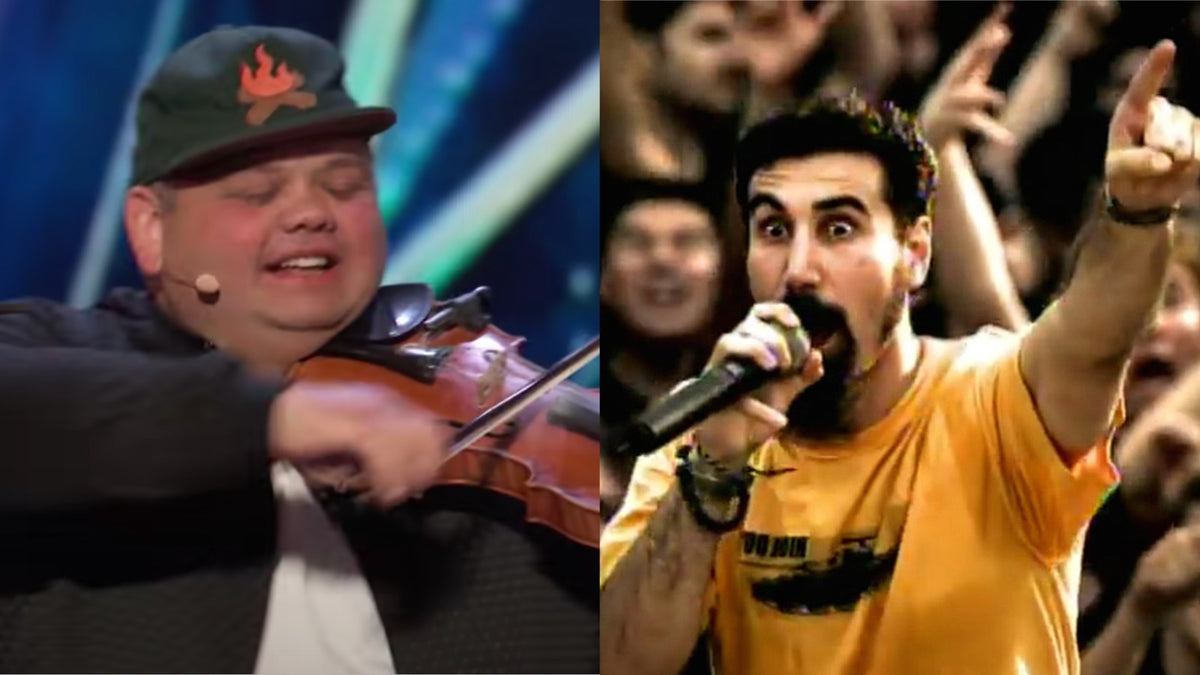 See violinist wake up ‘America’s Got Talent’ covering SYSTEM OF A DOWN’s “Chop Suey!”