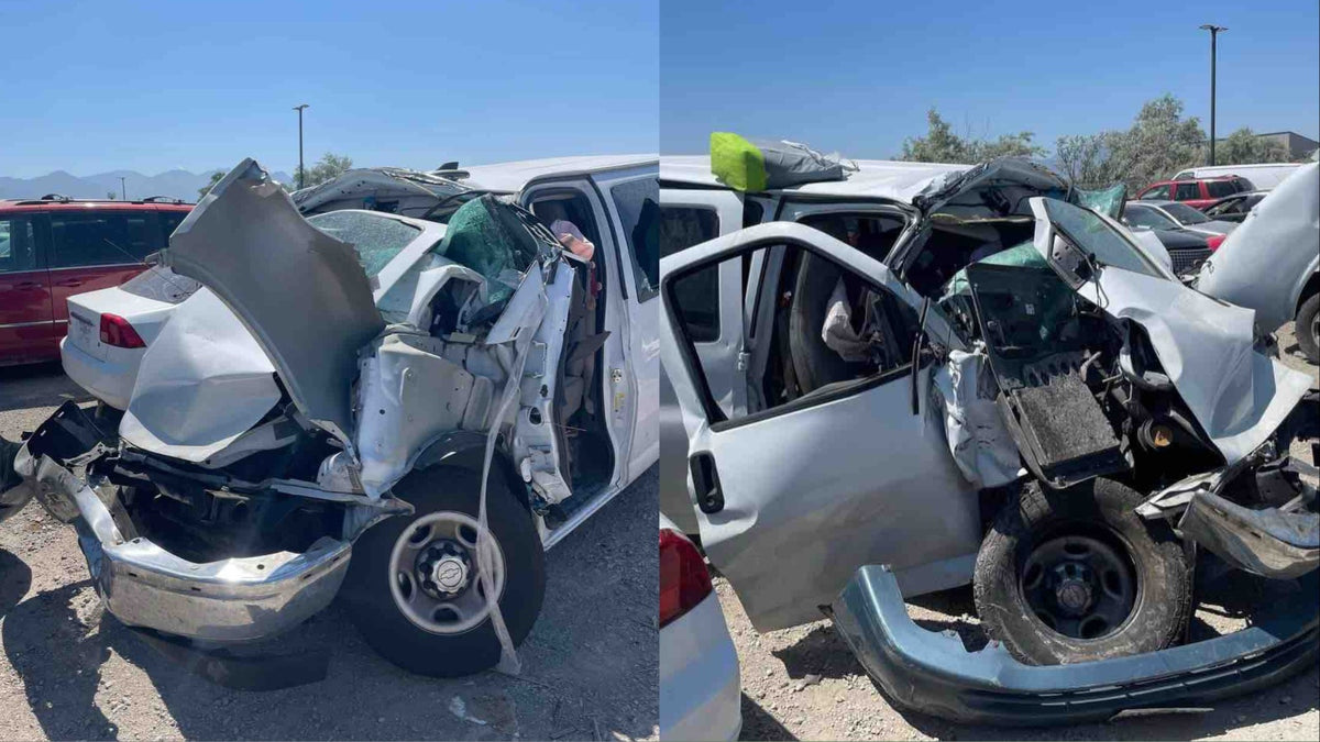 YEAR OF THE KNIFE share update on horrific van crash