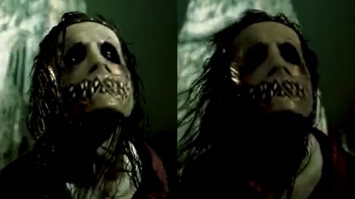 JAY WEINBERG unveils freaky new SLIPKNOT mask