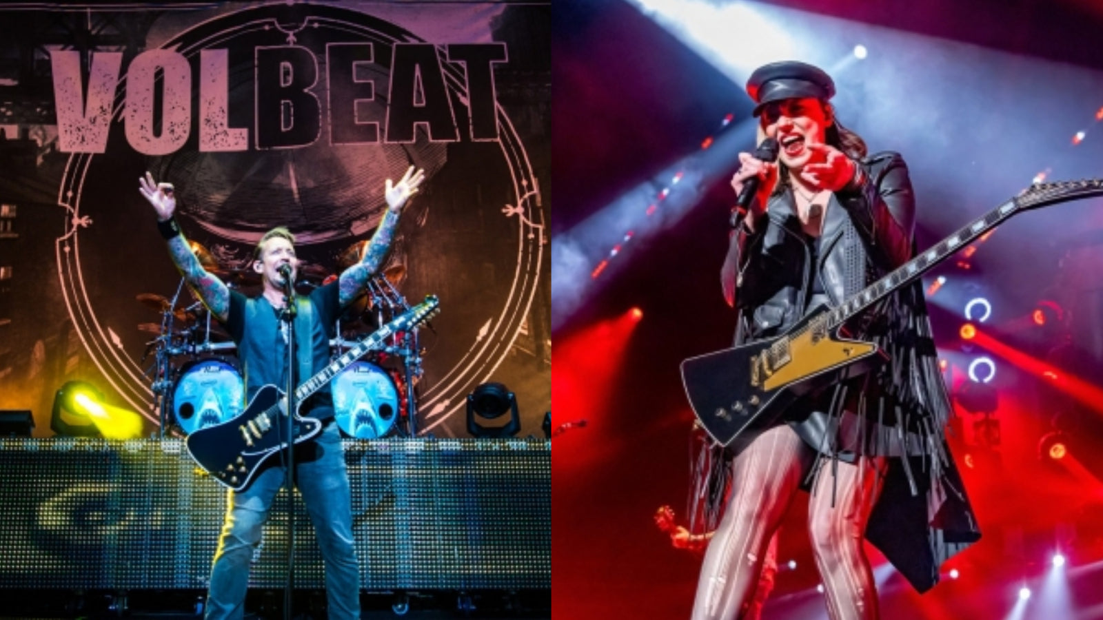 VOLBEAT announce summer 2023 tour with HALESTORM