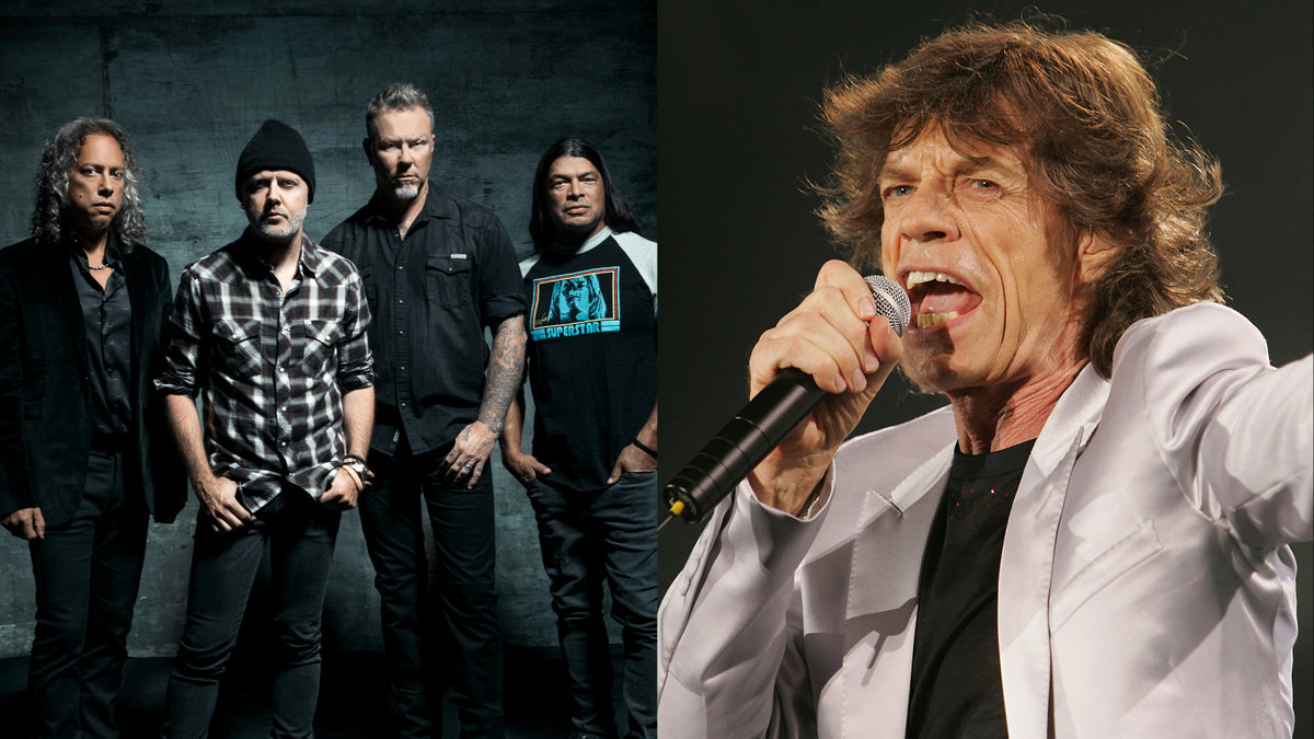 METALLICA weren’t allowed eye contact with MICK JAGGER during ROLLING STONES shows