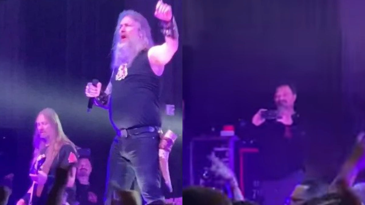 Bam Margera Spotted Sidestage at Amon Amarth Show in San Diego