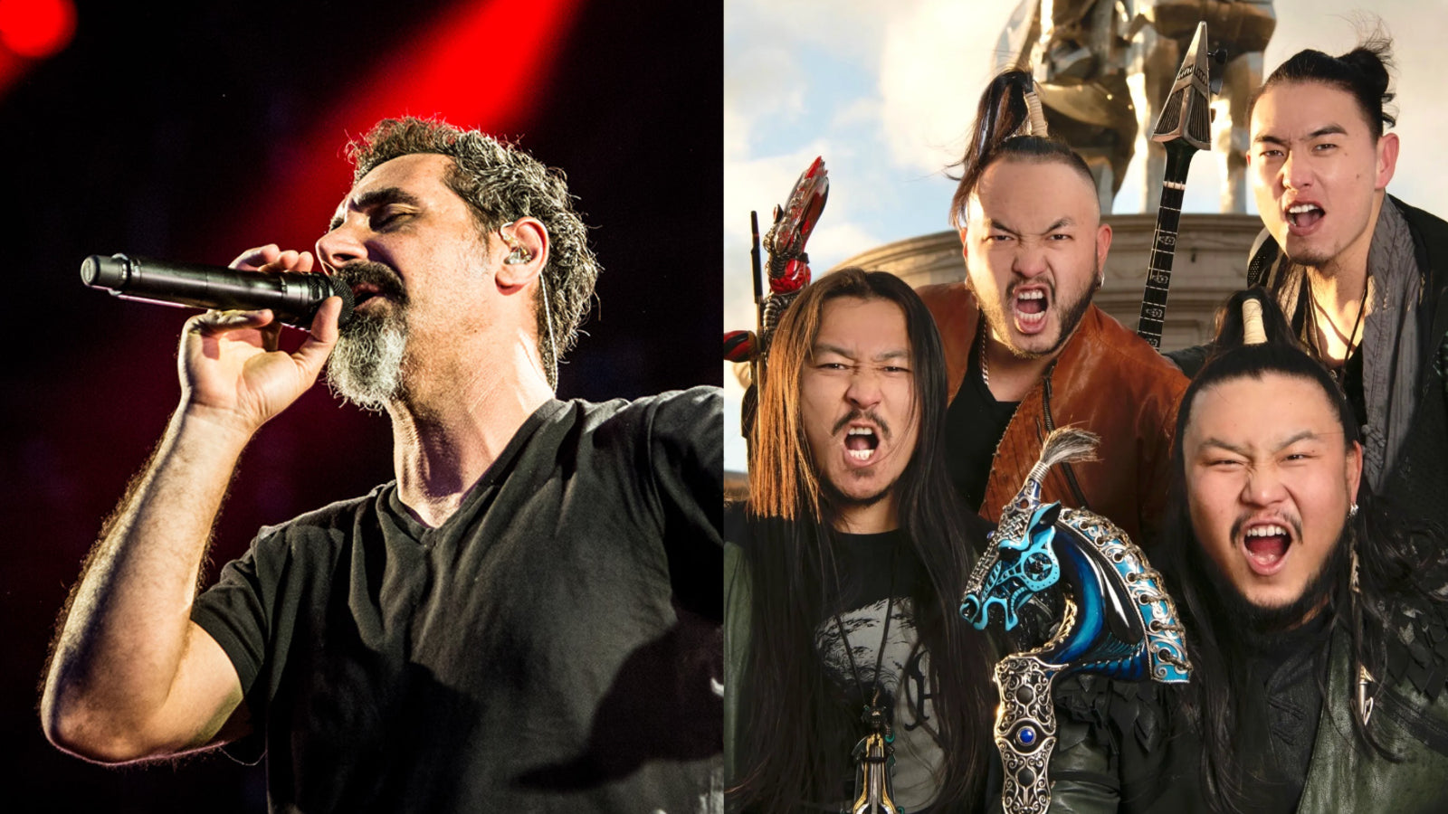 Hear SERJ TANKIAN croon on THE HU’s rousing new version of “Black Thunder”