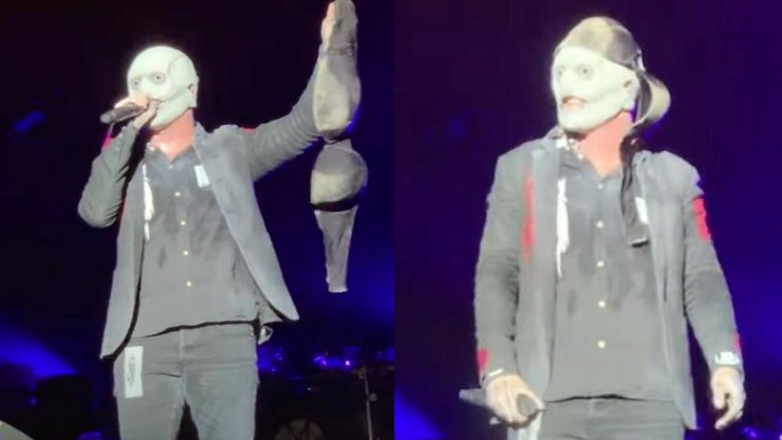 See Slipknot’s Corey Taylor Play With Fan’s Bra Onstage