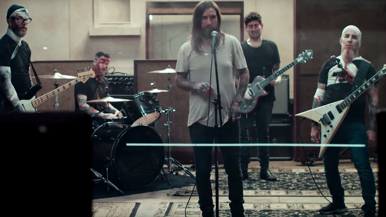 See the Damned Things Get Bloody in Hilarious Video for Raucous New Song “Cells”