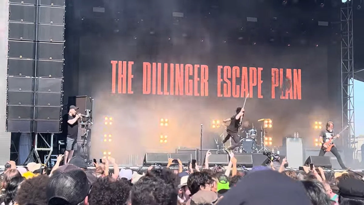 See DILLINGER ESCAPE PLAN’s chaotic reunion show at No Values festival