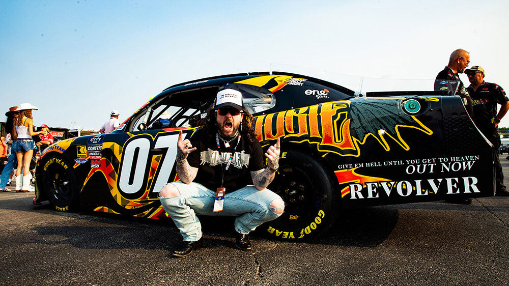 DOOBIE and REVOLVER go NASCAR: See photos of Nashville Superspeedway race