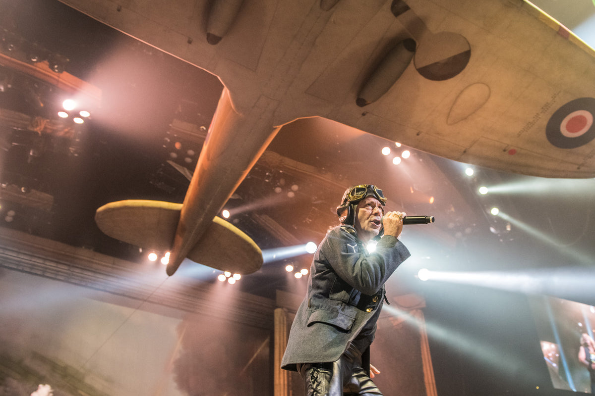 See Iron Maiden’s Spitfire Replica Plane Malfunction During Worcester Show