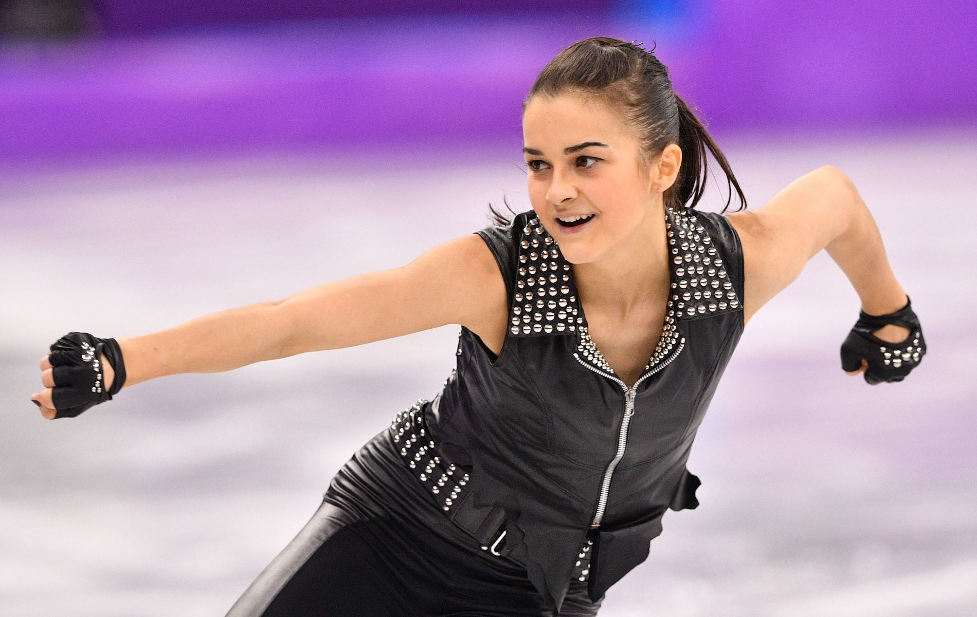 Watch Hungarian Figure Skater Perform to AC/DC at 2018 Olympics